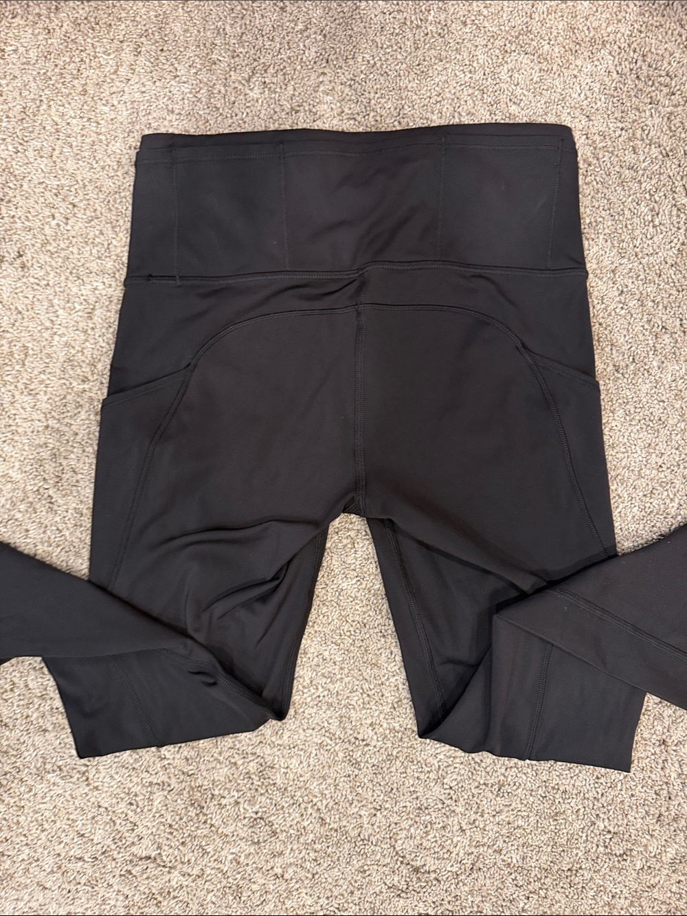 Lululemon Fast and Free Leggings 25” size 6 Black - Picture 2 of 6